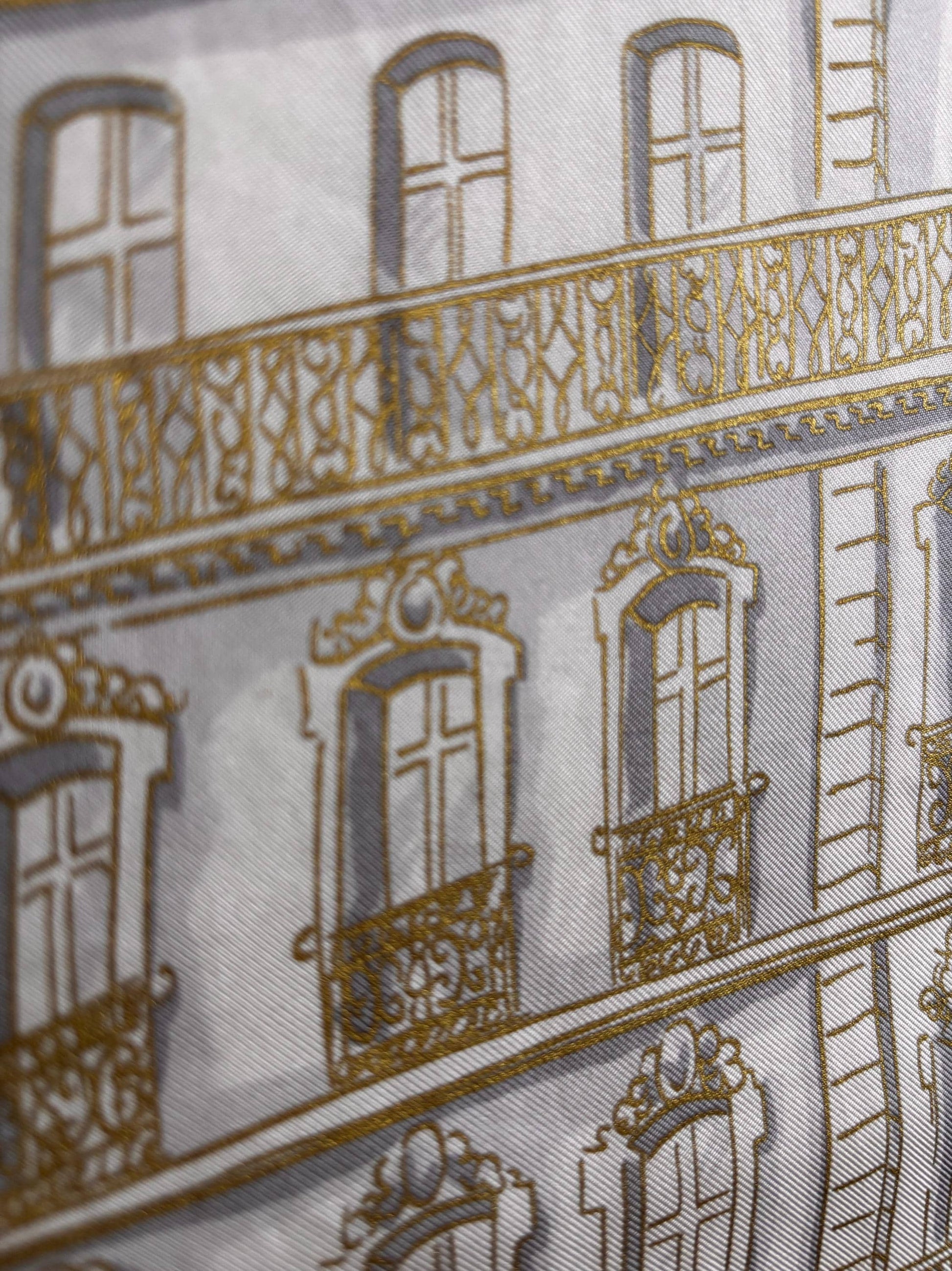Christian Dior, vintage carré silk  scarf - Avenue Montaigne Paris design   . 34x34"