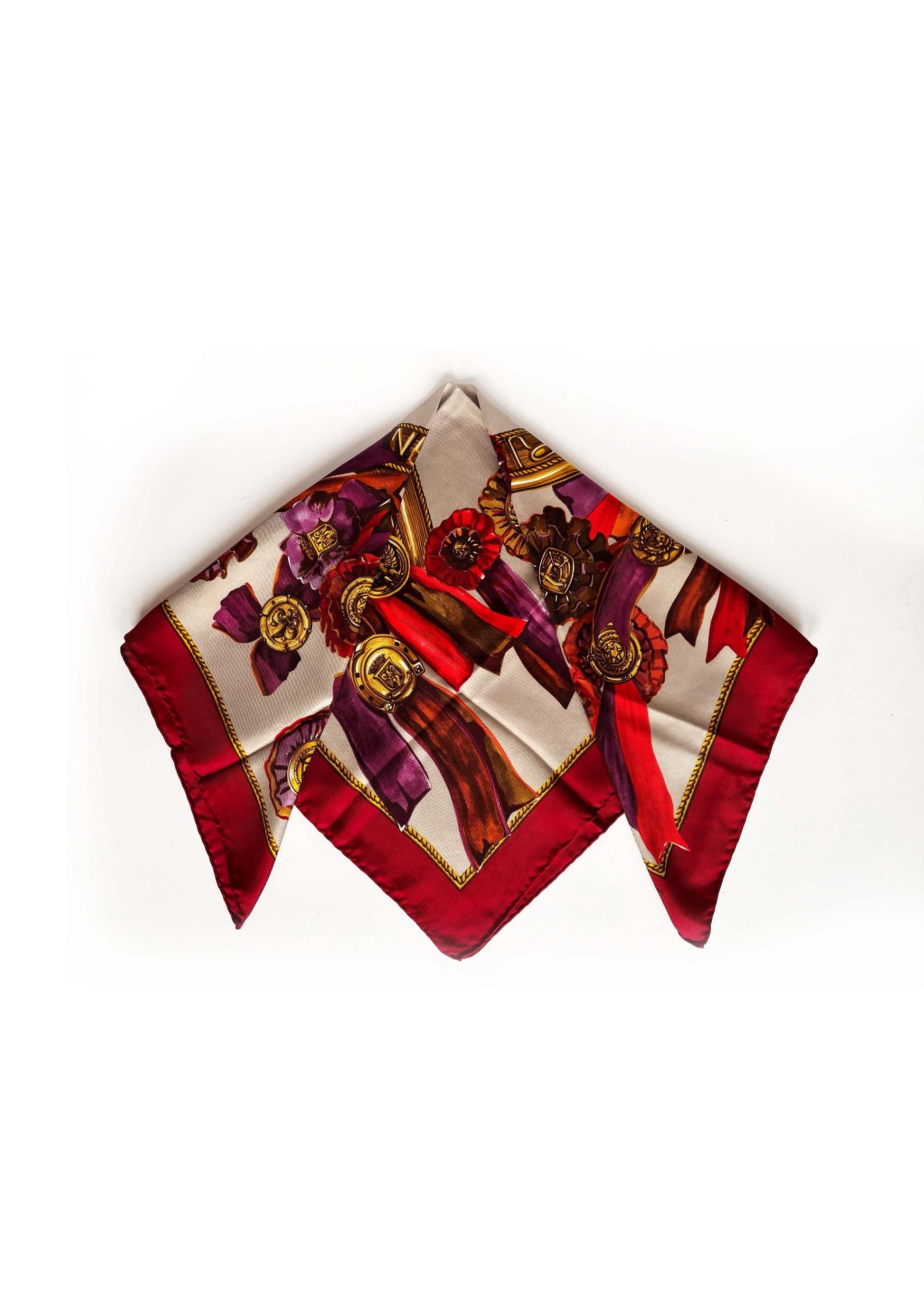 Céline Paris, silk scarf, Grand Prix. Vintage silk carré . 34x34"